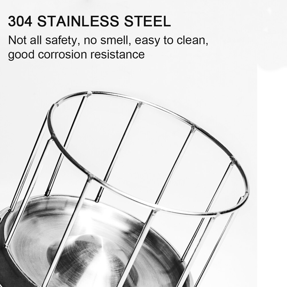 Distributeur de nourriture en acier inoxydable, bassin d'eau, tortue multifonction, Reptile, mangeoire, outil d'alimentation domestique pour animaux de compagnie