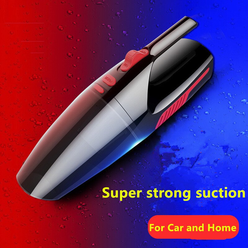 Handheld Vacuum Cordless Powerful Cyclone Suction Portable Rechargeable Car Vacuum Cleaner Quick Charge for Car Home Pet Hair