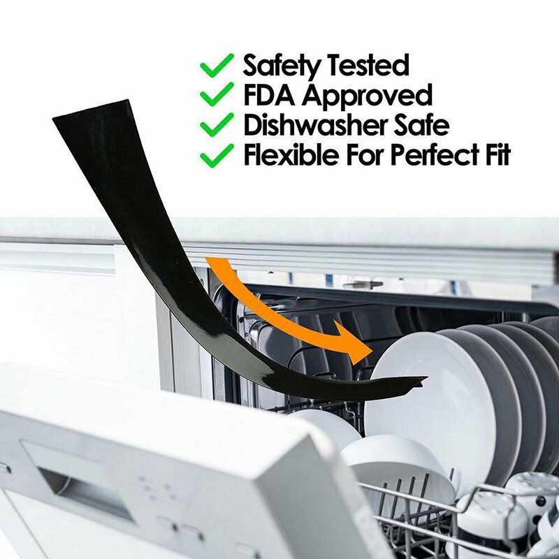 Kjøkken komfyr benkedeksel t-formet stripe vanntett silikon komfyr gapcaulk tape filler tool smr 88