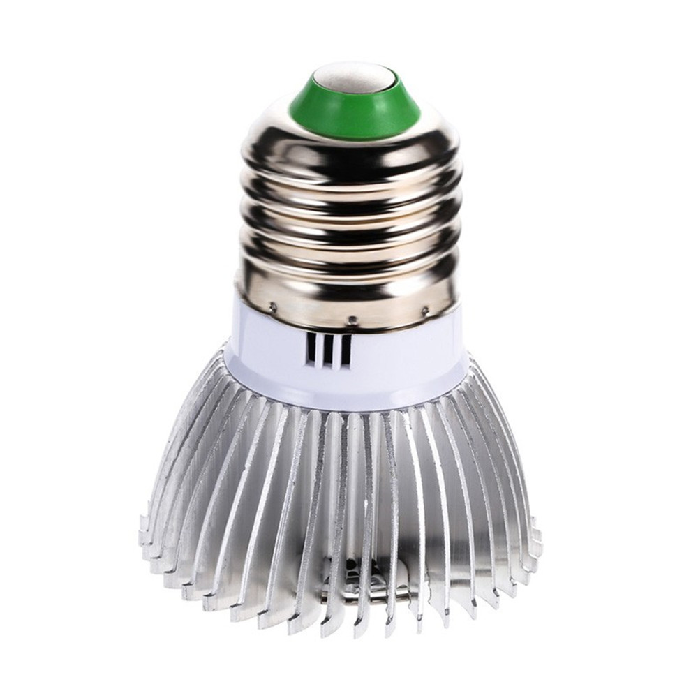 Fullspektrum led växtljus  e27 växande växtlampa  gu10 e14 lampa uv  ir 28 lysdioder  ac85-265v för växthus blomfrukter