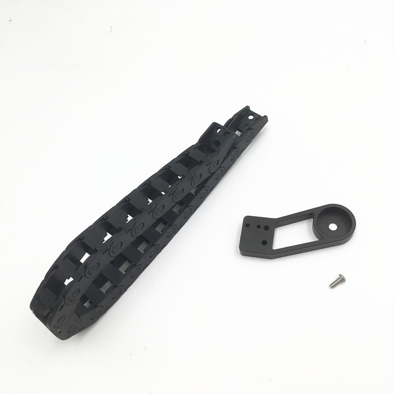 1set Creality Ender-3/3S pro Y axis cable drag chain and aluminum Strain relief ender 3 cable chain