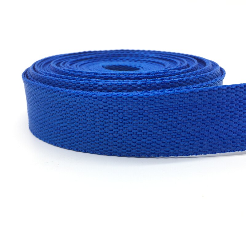 10 Yards 30Mm Canvas Lint Heuptas Singels Nylon Lint Knapzak Strapping Naaien Tas Riem Accessoires: Blue