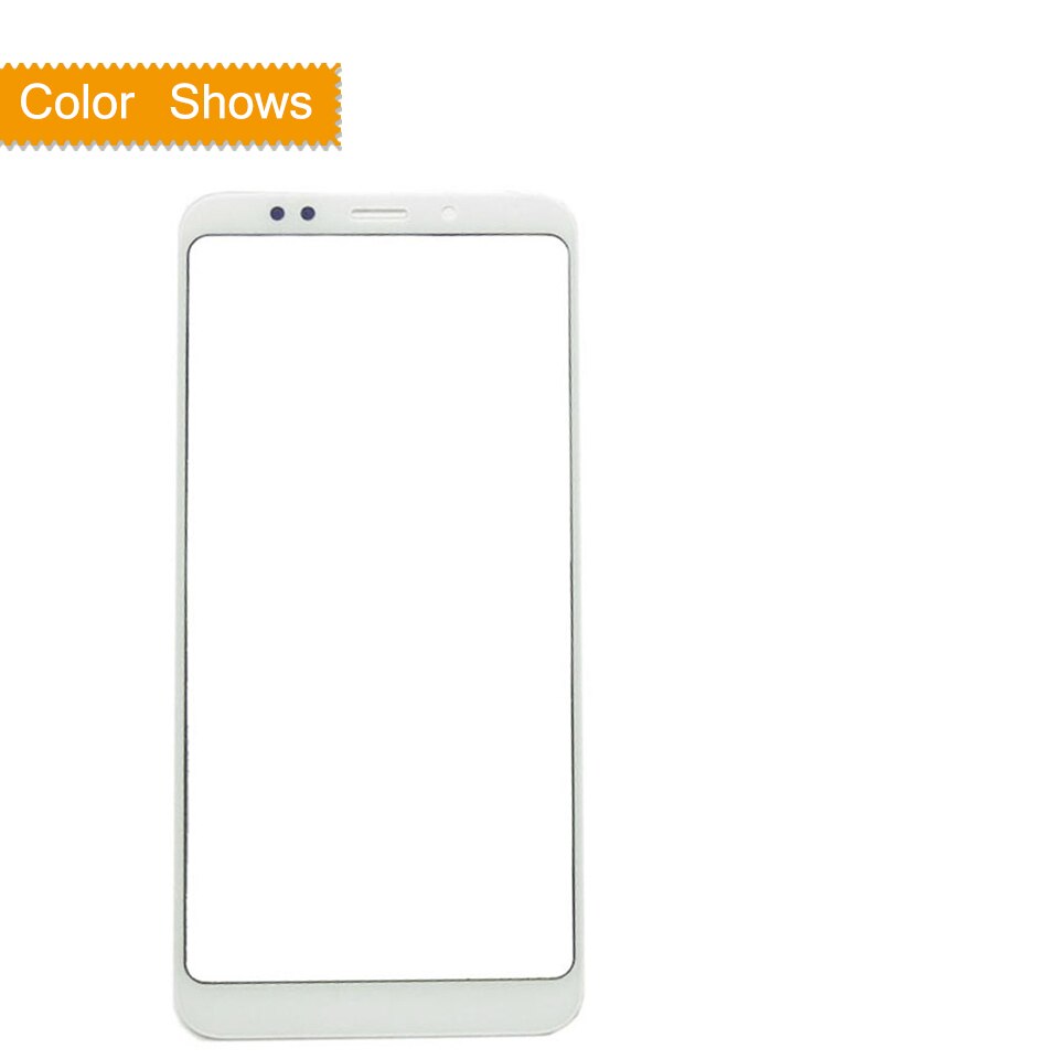 ORIGINELE Voor Xiaomi Redmi 5 Plus 5 Plus Touch Screen Panel Voor Outer Glas Lens Redmi 5 Plus Touchscreen GEEN LCD Digitizer 5.99": white no gift