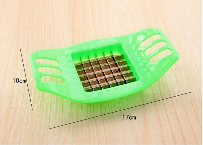 1PC Potato Slicer Cutter Stainless Steel French Fry Chopper Chips Making Tool Fries Cutter Potato Vegetable Slicer EKX 307