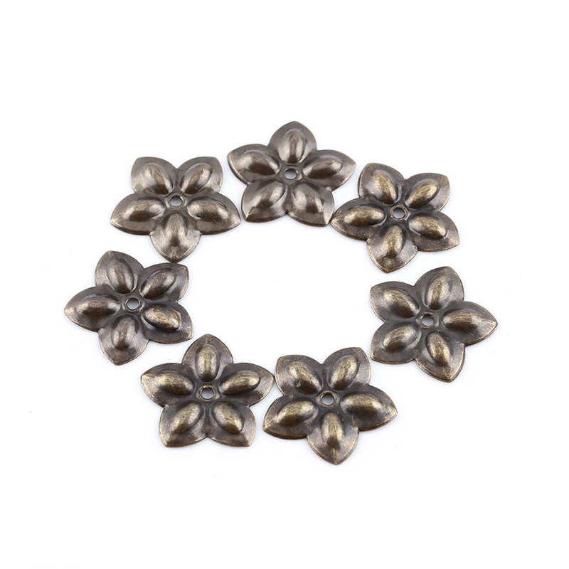 Tachuela decorativa Vintage para muebles, tachuela decorativa con etiqueta metálica de bronce para muebles, sofá y puerta de zapatos, 100 Uds.: 9
