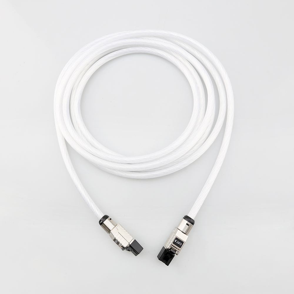 Hi-end OCC Silver Plated HiFi Audio Ethernet Cable... – Grandado