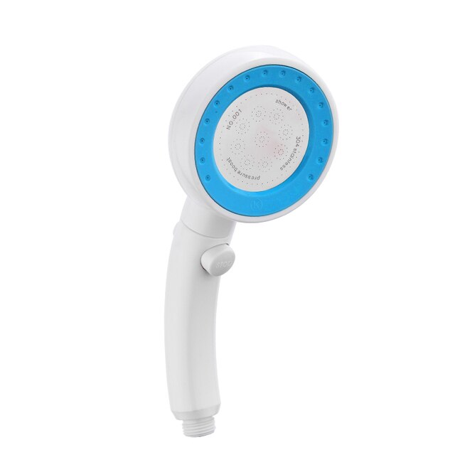 Frap Douchekop Water Saving 300% Druk Boost Krachtige 300 Gaten ABS Verchroomde Hand Held Badkamer Douchekop Y044-1