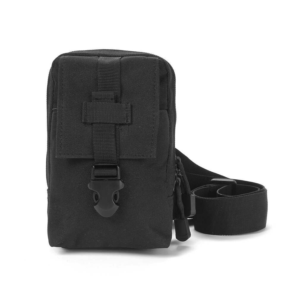 Bolsa pequeña de pecho para ventilador del ejército, bolso cruzado de hombro para exteriores, bolsa táctica para el pecho, bolsa de mensajero