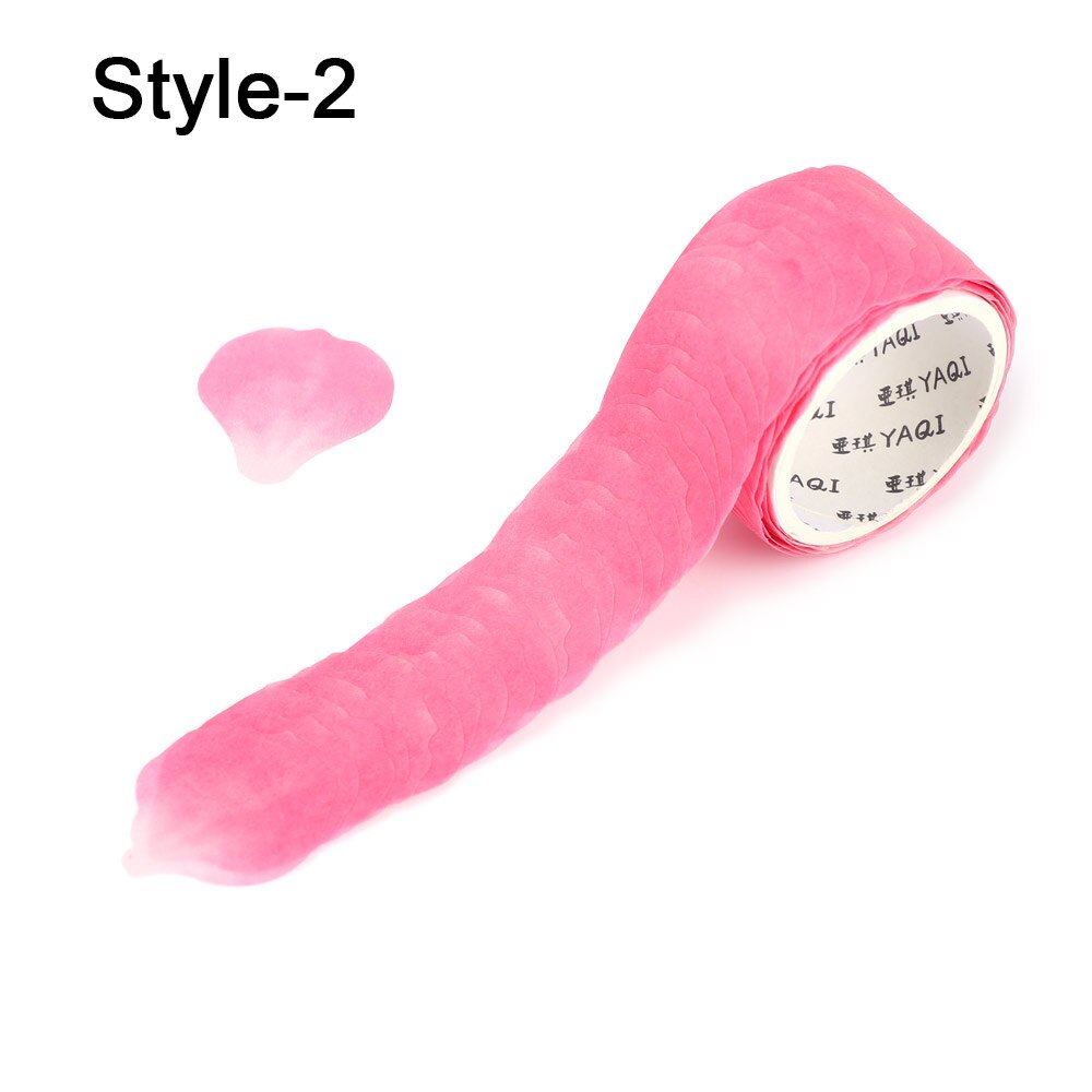 200Pcs/Roll Sakura Marking Tape Flower Petals Paper Tape Decorative Masking Tape Sticky Paper Scrapbooking Diary Paper Stickers: Style-2
