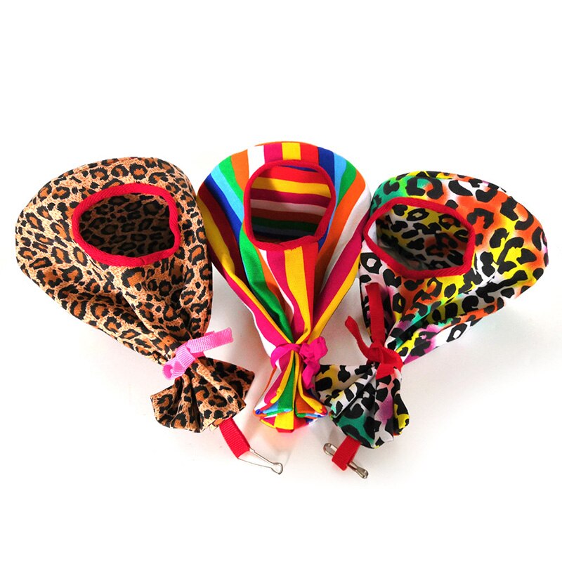 Śmieszne papuga hamak łóżko gniazdo ptaki małe wiszące klatka torba kieszonkowa płótno Podkładka papuga długoogonowa chomik okrągłe śmieszne słodkie kreatywne