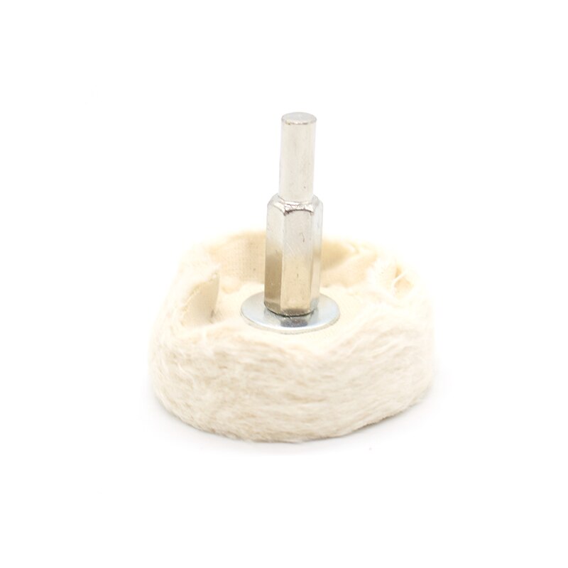 5Pcs Accessories Polishing Pad Soft Felt Buffing Burr Polishing Wheels Brushes Kits for Metal Rotary Tools