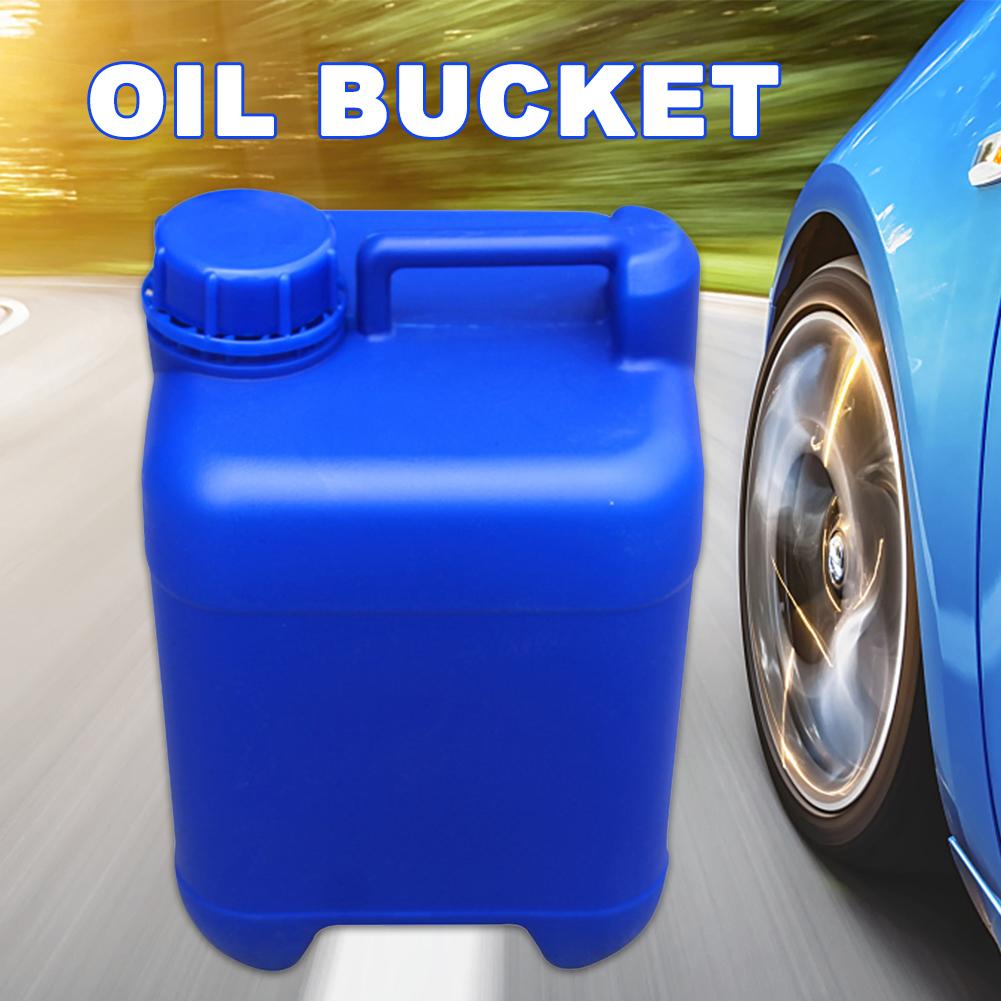 5l/10l bil oliekande bærbar slidstærk gasbrændstoftank med fortykket håndtag benzinbeholder, der er praktisk til universel bil