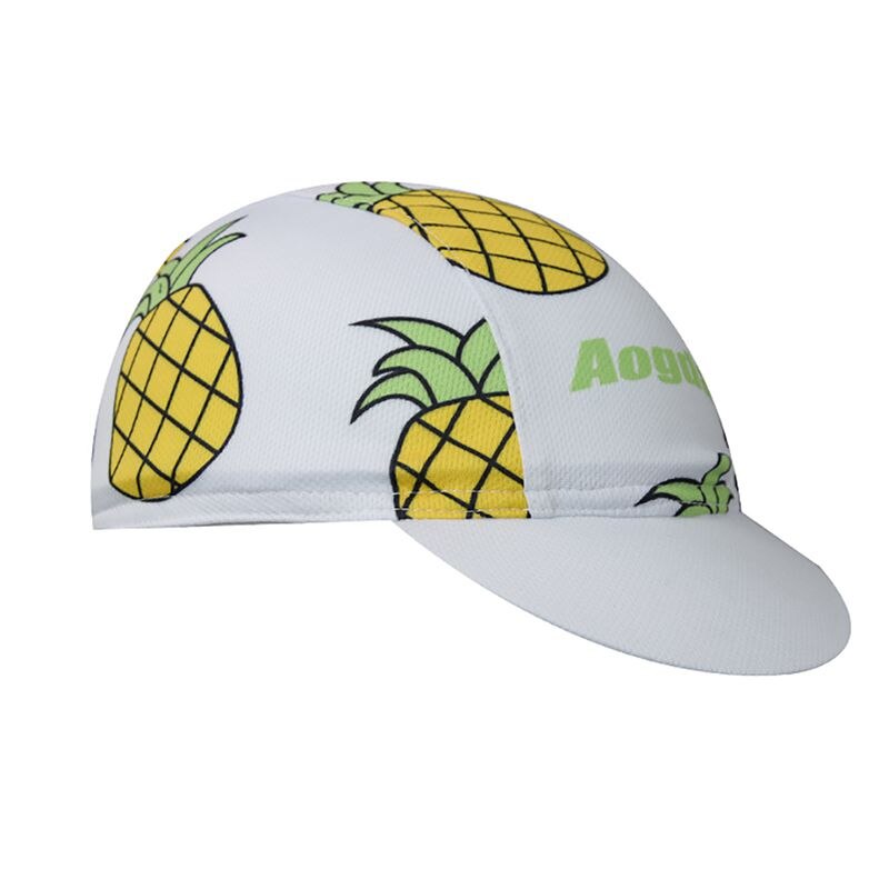 Quick Drying Printed Cycling Cap Bicycle Breathable Sunshade Sweat Absorbent Polyester Under Hat