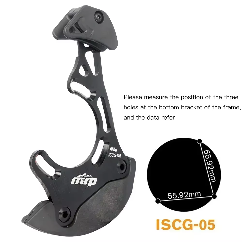 Componenten Kettinggeleider 26-32T 32-38T Zwart Bash Guard, Mount, Mountainbike Kettingblad