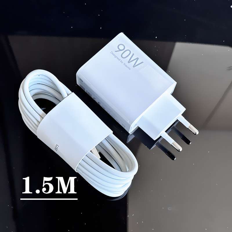 Chargeur Mi Xiaomi 90w Usb C charge hyper rapide compresseur 90 watts Xiao Mi Turbo 4 Poco F7 Pro X7 15 Ultra 14 13 Redmi Note 12