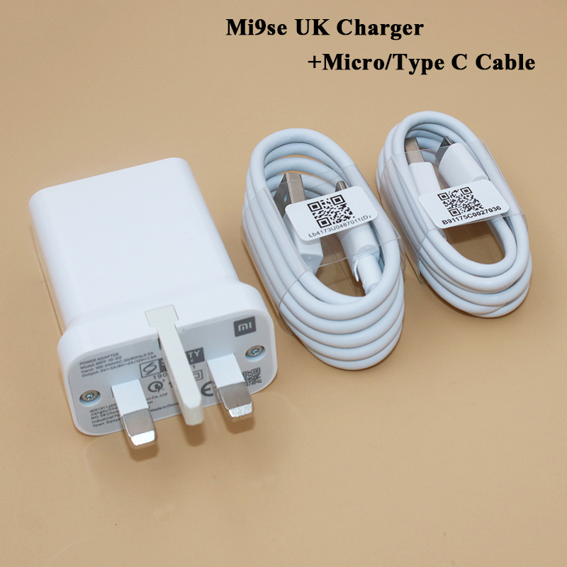 Xiaomi CC9 CC9E Lader Snel Opladen Power Muur Adapter Uk Plug Voor Mi 11 10 10T Pro Redmi note 10 9 Pro Max Type C Kabel