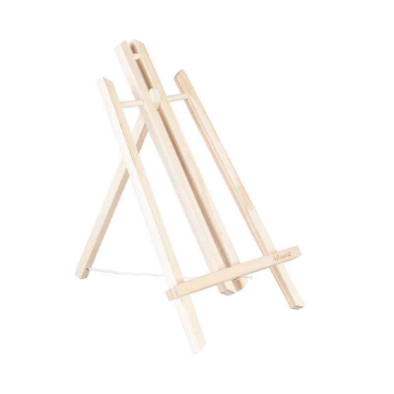 Wood Easel Exhibition Display Shelf Holder Studio Painting Stand Table Easel for Painting Craft Art Supplies