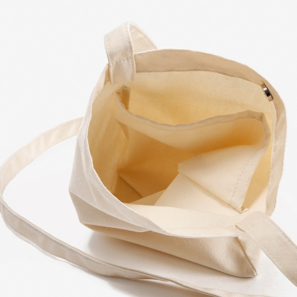 Katoenen Canvas Tassen Boodschappentas Milieuvriendelijke Opvouwbare Boodschappentassen Opvouwbare Draagtas Draagbare Handtassen Pen Opbergzakken