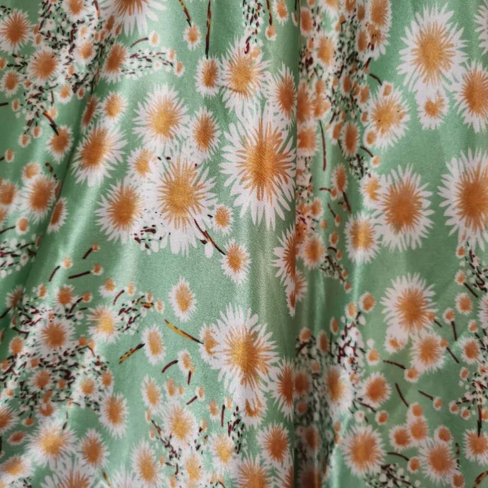 Tissue craft Soft Satin fabric Flower DIY Lining Material craft flower glossy Polyester Charmeuse Fabric: 4