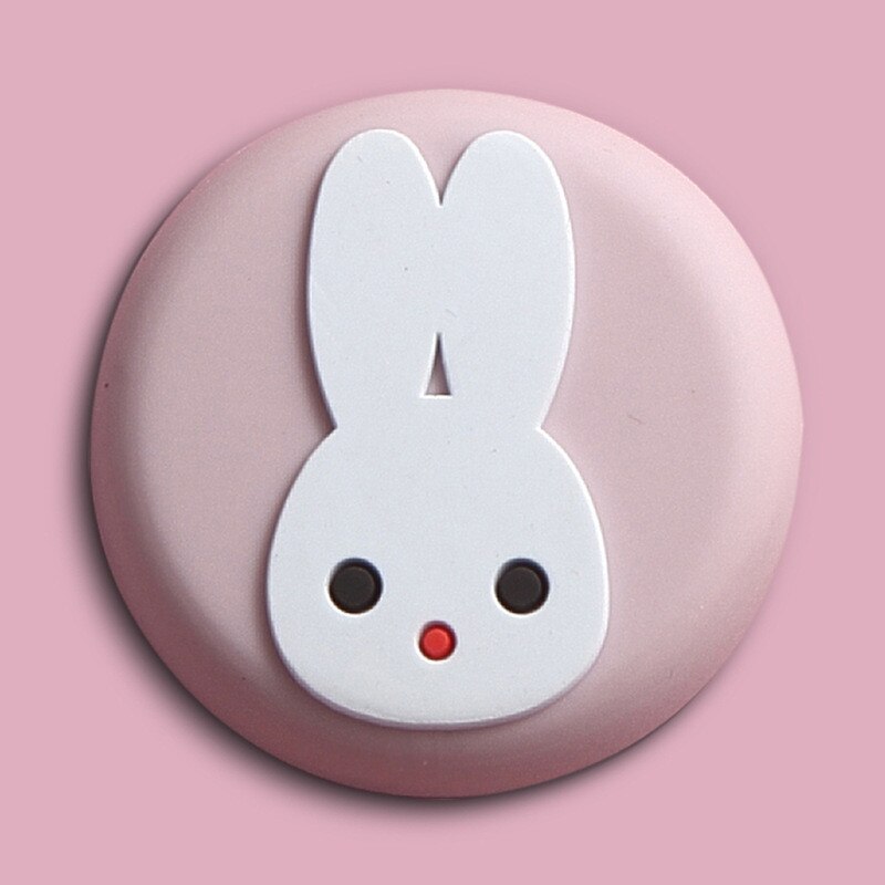Criativo pvc macio ímã geladeira adesivo dos desenhos animados bonito redondo estéreo animal silicone geladeira ímã ferramenta de cozinha decoração: C