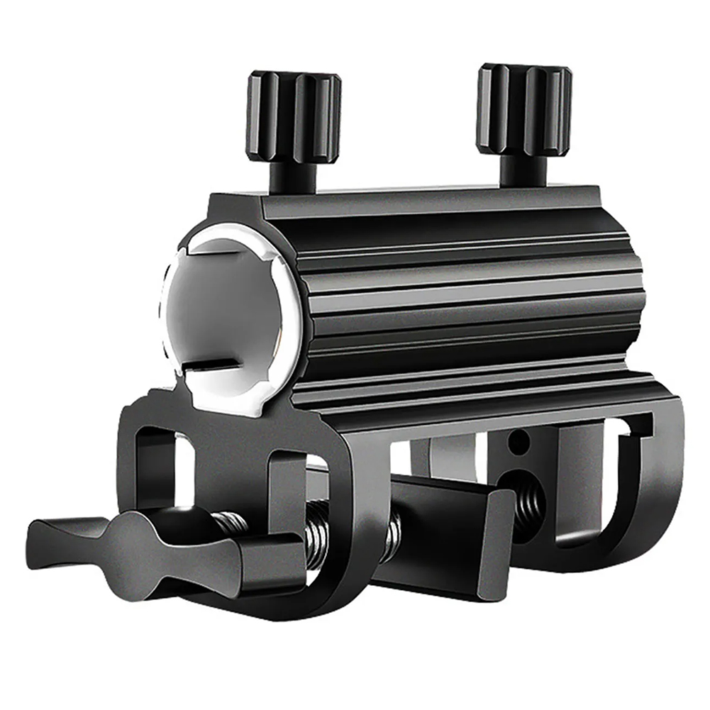 Fishing Chair Umbrella Stand Universal Fishing Chair Umbrella Clamp Fishing Chair Mounting Clip for 2.5cm Diameter Umbrella Pole: black