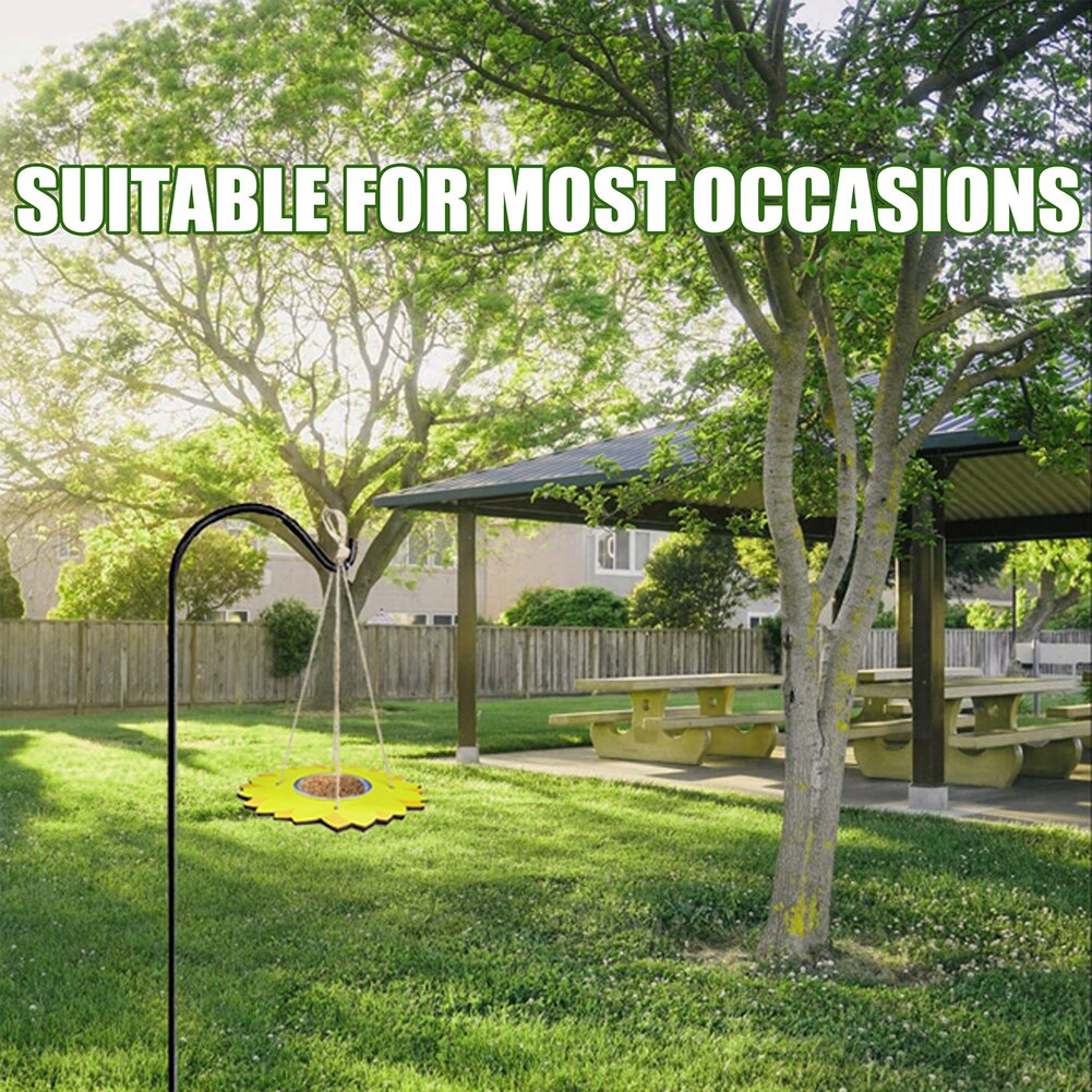 Gazebo Hanging Wild Bird Feeder Outdoor Bird Food Container With Hang Rope Bird Feeding Balcony Bird Feeder Garden Decor