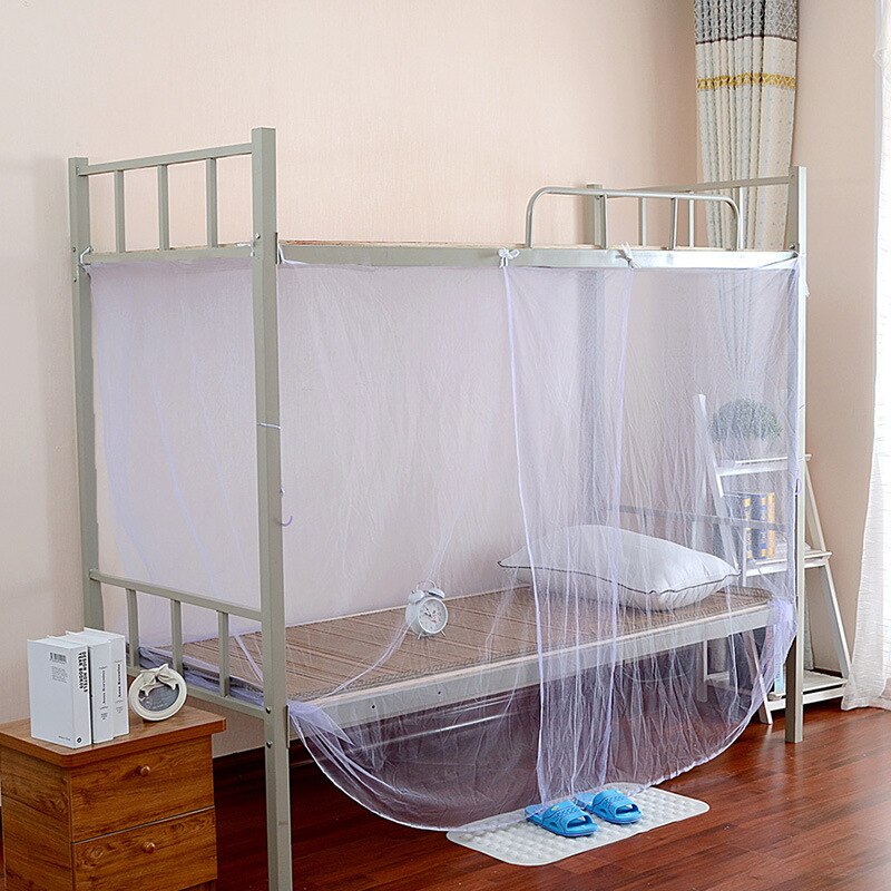 1PC Bunk Bed Mosquito Net for Student Mesh Children Square Bed Canopy Net Folding Mosquito Nets