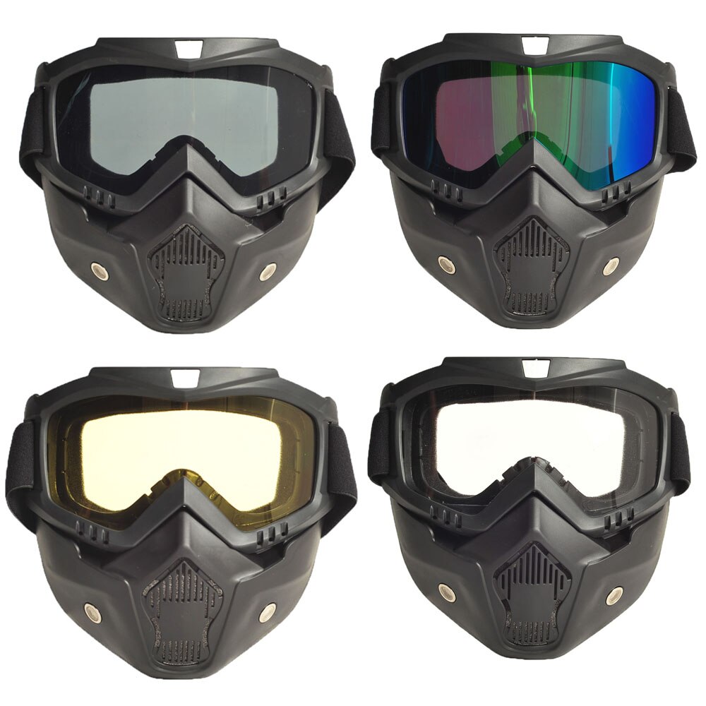Motorfiets goggles helm bril motorhelm glazen masker motocross goggles ski winddicht stofdicht bril bril