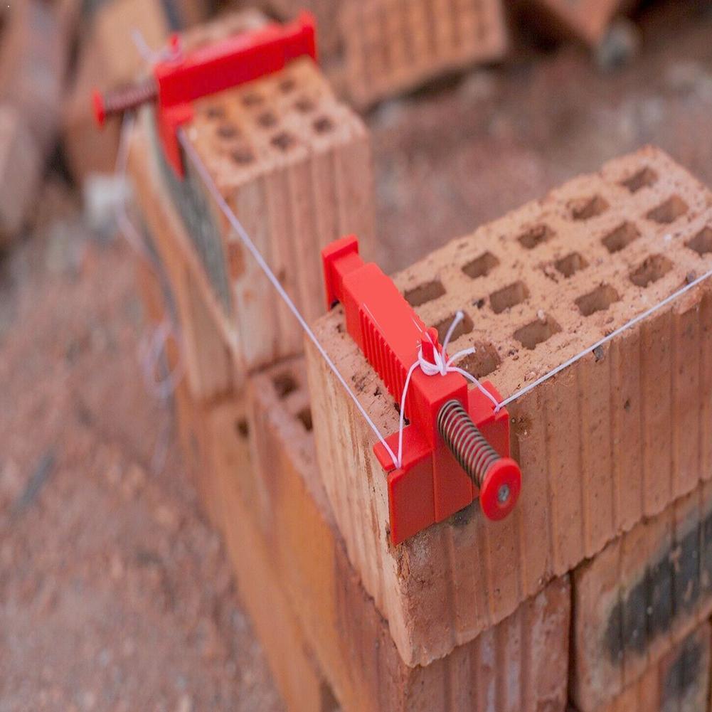 1 Pair Brick Liner Leveling Measuring Tools For Masons Mud Engineering Line Frame Builder Hydraulic Puller Wall Constructio F9F8