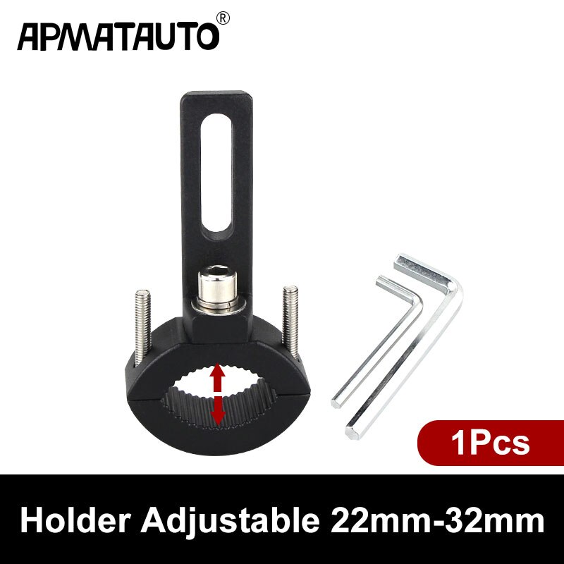 Aluminum alloy bracket motorcycle external headlight bracket mudguard bracket external fog lamp modification fixed pipe clamp: TG22