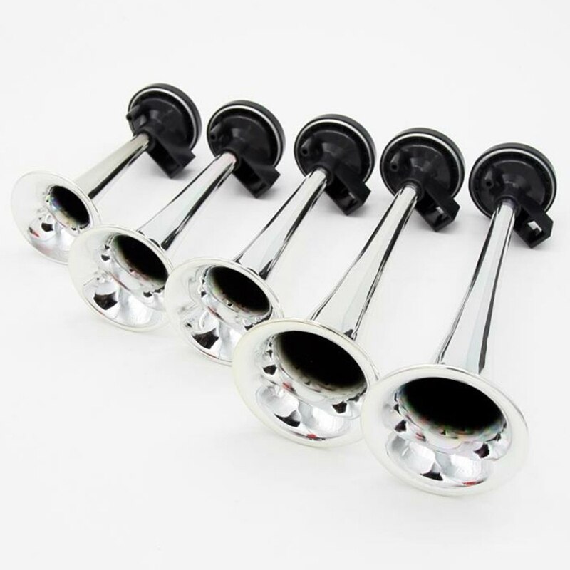 125Db 12V 5 Red Dixie Car Trumpet Air Horns DIXIE Musical Air Horn Dukes of Hazzard General Lee for Car Truck Boat