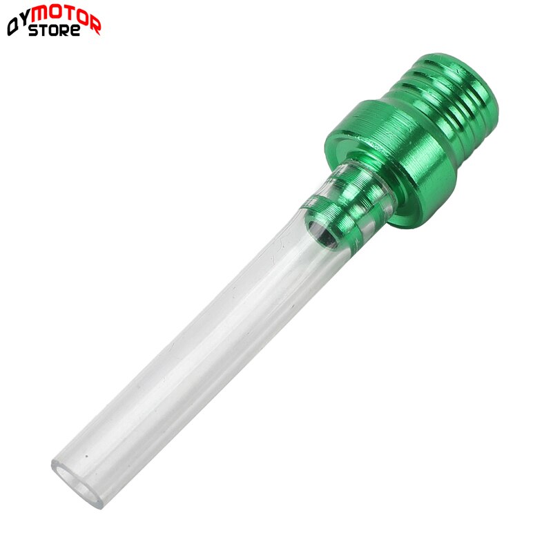 Brand Universal Motorcycle Gas Petrol Fuel Cap 2 Way Valves Vent Breather Hoses Tubes For Motocross ATV Quad Dirt Pit Bike: green