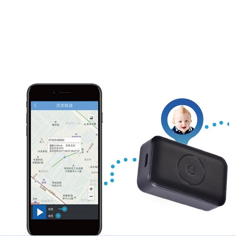 Mini localizador gps rastreador dispositivo magnético anti-perdido para os idosos criança animal de estimação moto carro