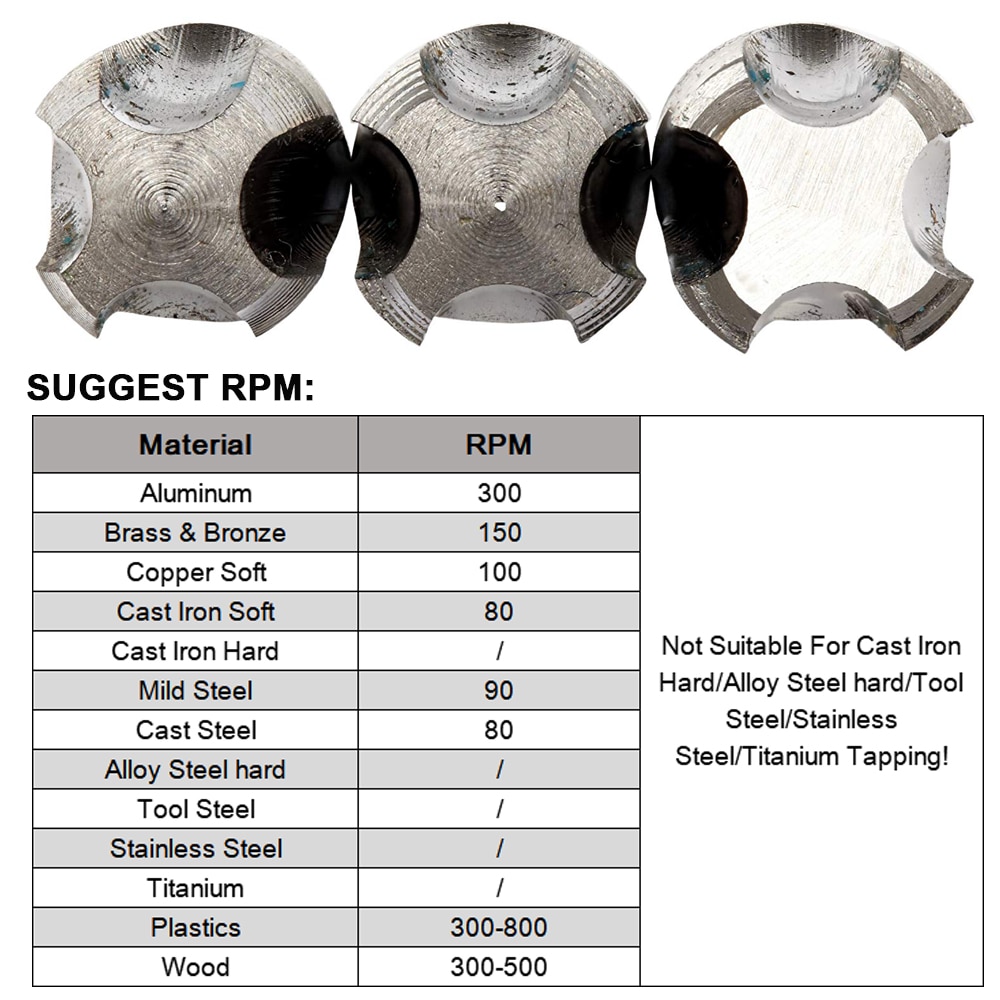 M3-M12 Right Hand Tap Drill Hss Metric Serial Tap Set Hss-Co Screw Taps Thread Cutter Machine Taps 3Pcs Set Wood Drill Bits Tool