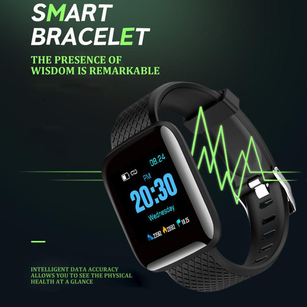 Smart Horloge Mannen Vrouwen Waterdicht Bloeddruk Hartslagmeter Sport Fitness Tracker Armband Smartwatch Voor Ios Android