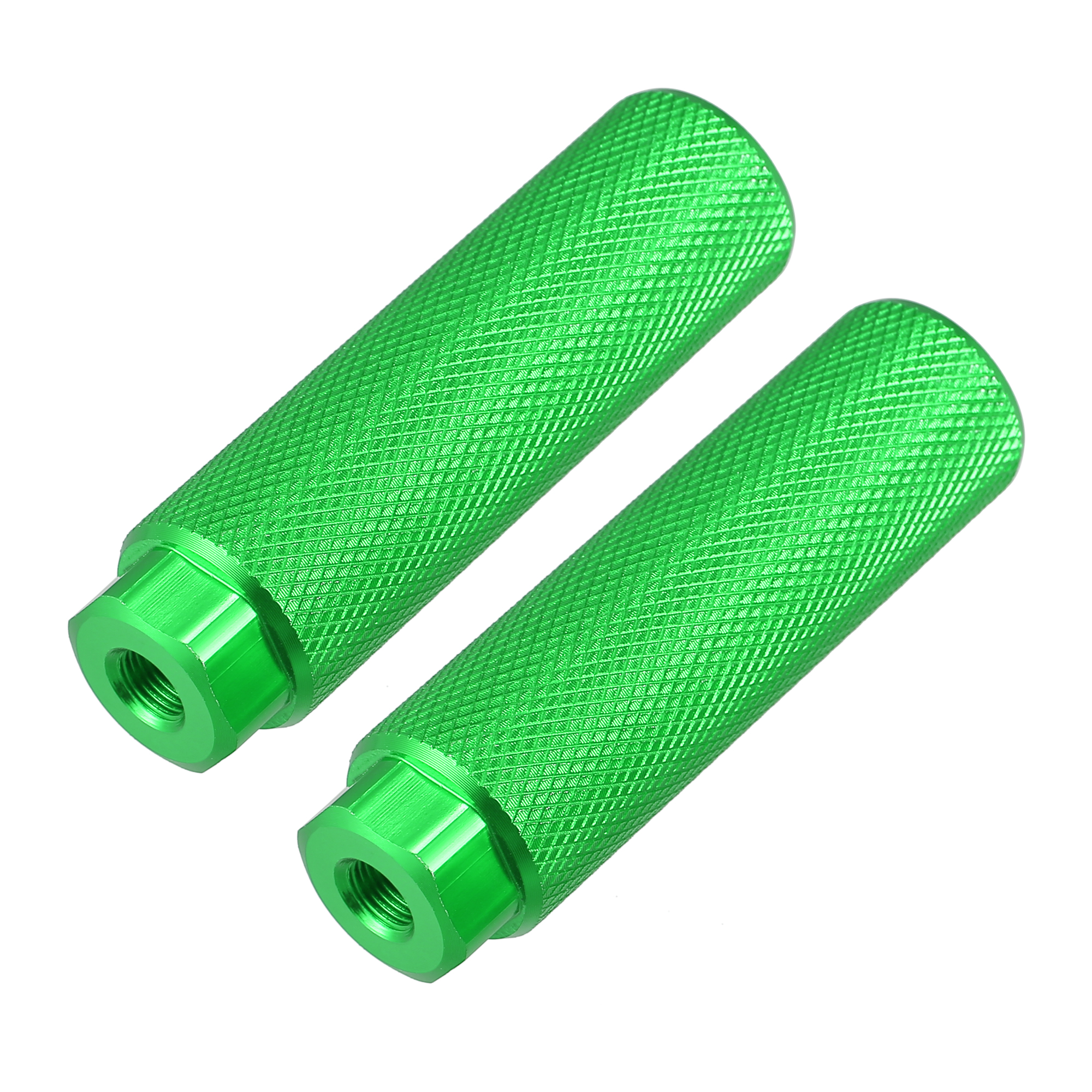 X Autohaux-pedales antideslizantes de aleación de aluminio para bicicleta de montaña y carretera, pedales para reposapiés de eje, BMX: Rojo