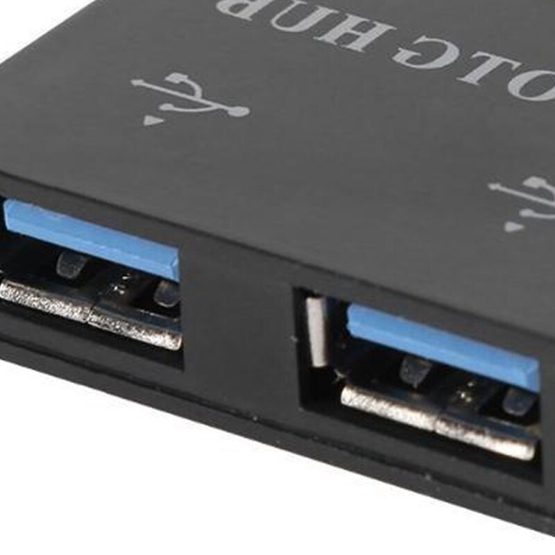 Micro-Usb Hub Usb Otg Adapter Mini Dual USB2.0 Splitter Hub Voor Telefoon Muis Toetsenbord Usb Flash Drive
