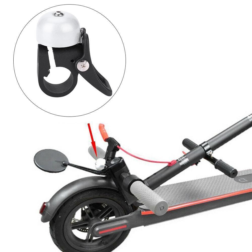 Timbre para patinete eléctrico Xiaomi Mijia M365, claxon, Kit de gancho plegable para bicicleta y motocicleta