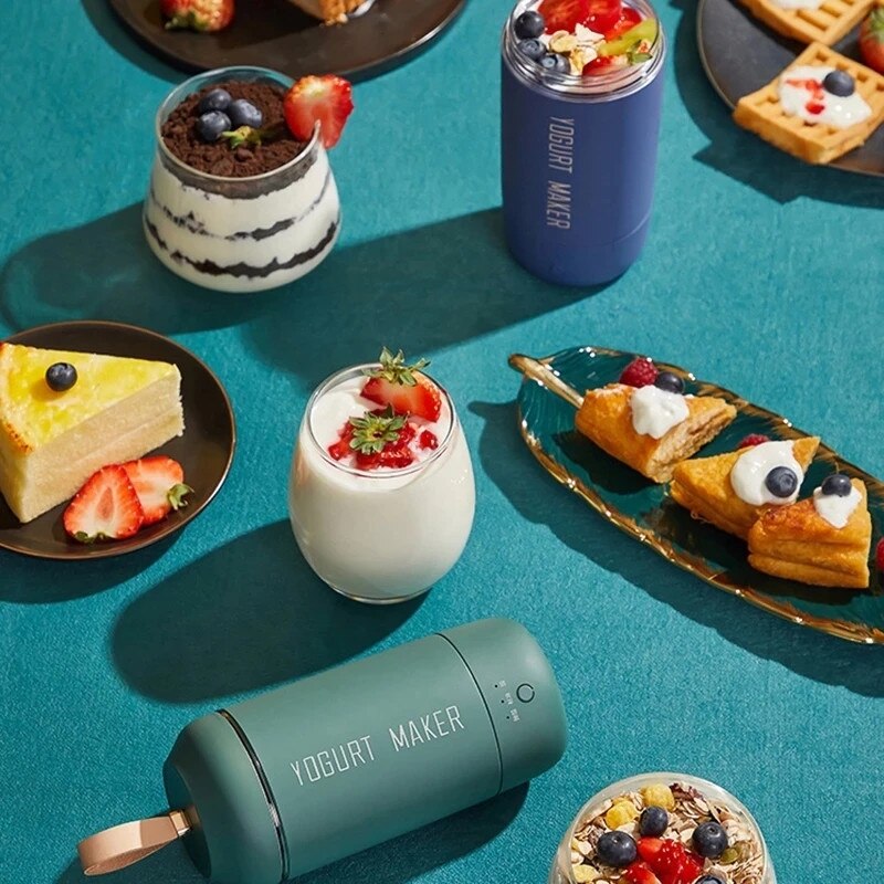 Portable USB Automatic Yogurt Maker Machine Constant Temperature Portable Travel Yogurtera Cup Fermentation Machine