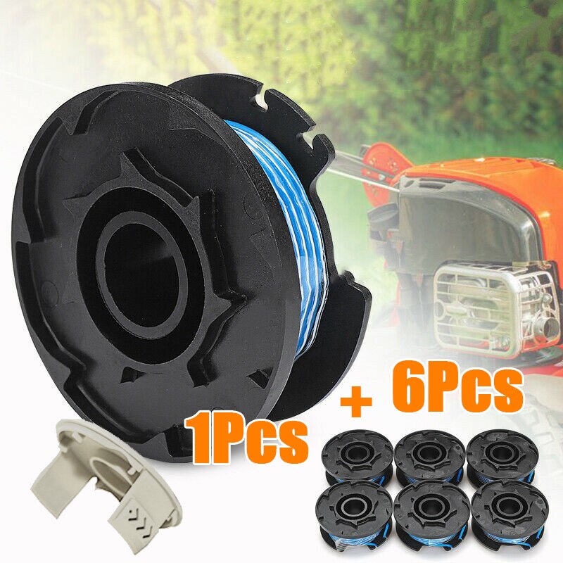 Replacement Grass Trimmer String Spool+Cover For Ryobi One + AC14RL3A Lawn Mower Cover Cap Spool Line Garden Spare Part