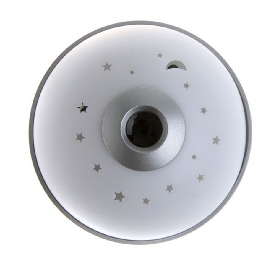 7 Colors LED Change Star Night Light Magic Projector Backlight Clock