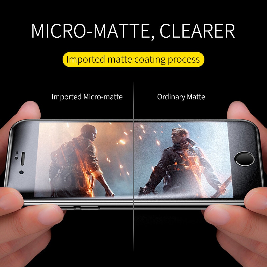 Verre trempé mat pour huawei Honor 10 lite 20 Pro 10i 20i verre de protection sur pour huawei Honor 8x 8c 8a 8s Film en verre dépoli