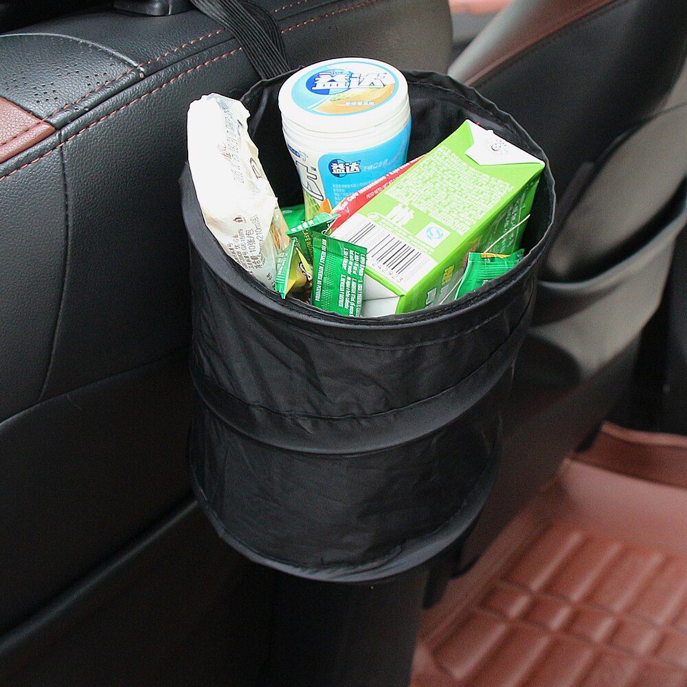 Foldbar lækagesikker bil skraldespand til mitsubishi outlander asx pajero chevrolet cruze aveo captiva trax mini cooper