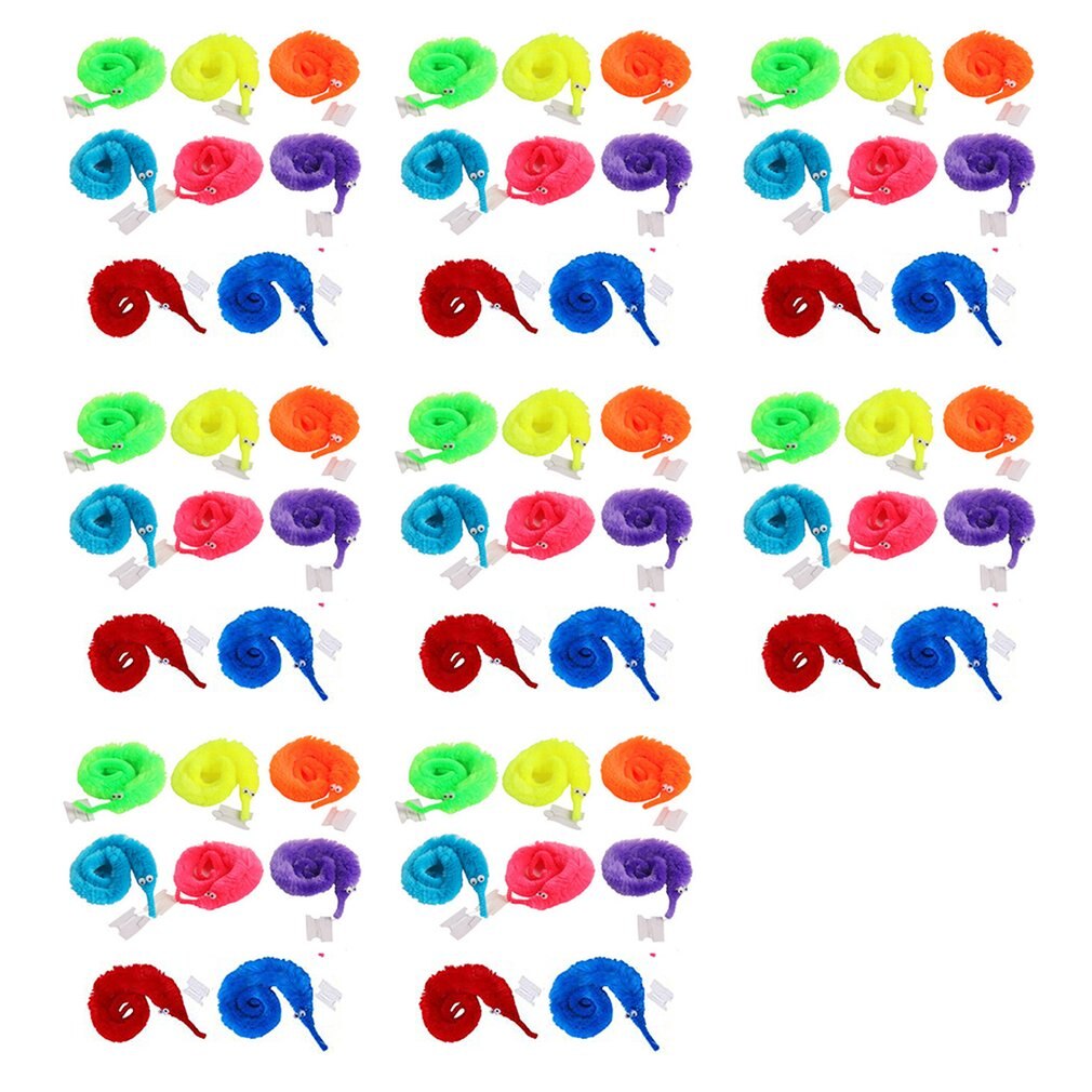 Chenille magique Blister carte emballage hippocampe elfes Style accessoires magiques jouet drôle jouet interactif