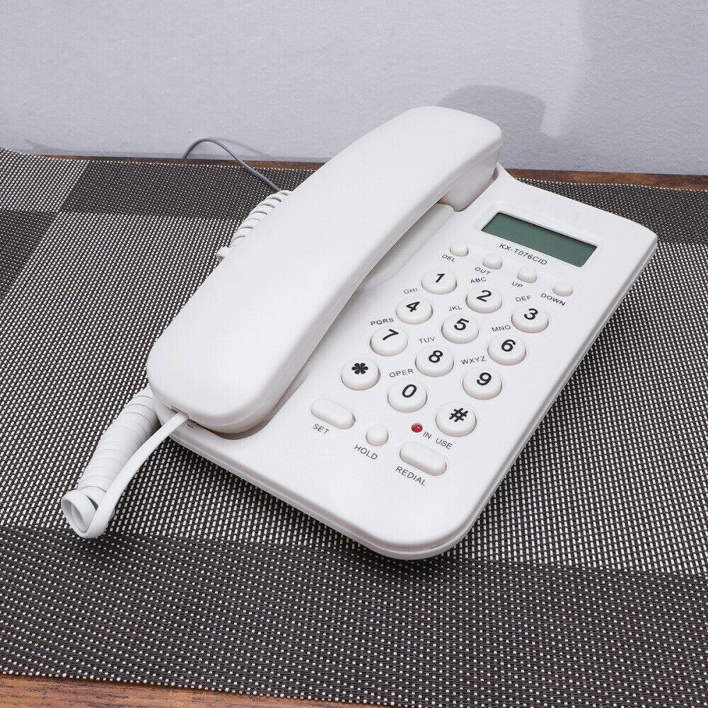 Home Office Landline Telephone English Wall Mount Cordless Portable Desktop Intercom Wireless For Elderly Business Hotel Digital