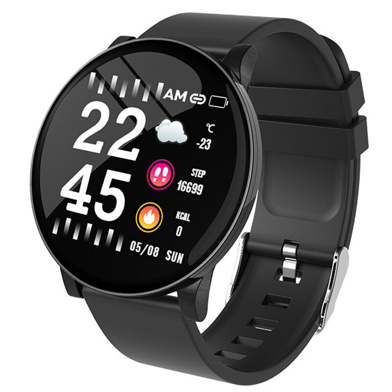W8 fitness tracker smartwatch armband hartslag bloeddruk mannen vrouwen smartwatch activiteitstracker