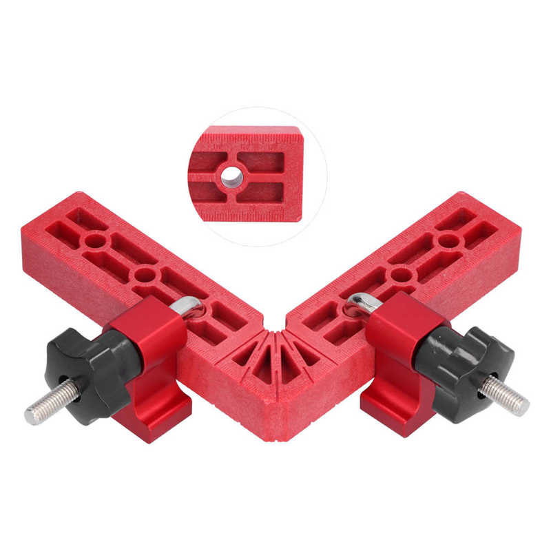 Woodworking 90 Degree Positioning Clamps Durable Right Angle Squares Corner Clamp Woodworking Positioning Clamp for Ood Splicing