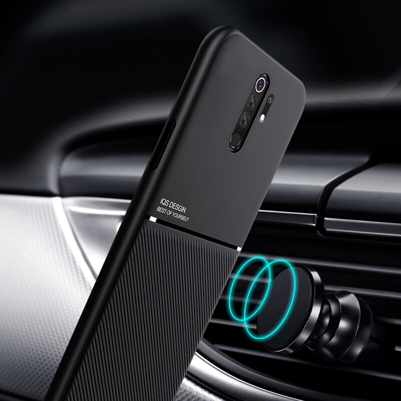 Slim matowy silikonowy magnetyczny uchwyt samochodowy case dla huawei p smart 2019 skrzynki pokrywa na huawei psmart z pro 2019 muszle coque capas