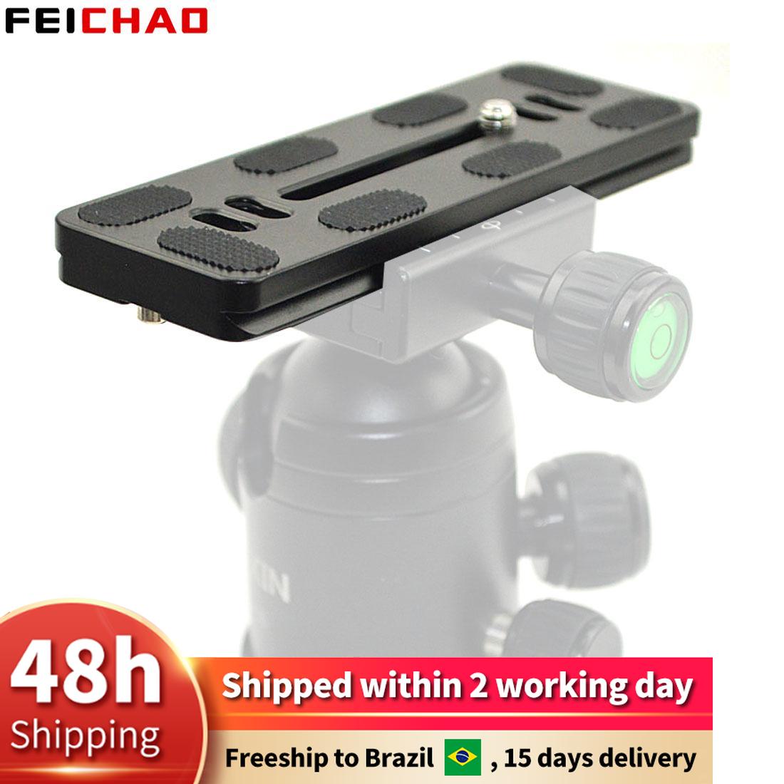 In Lega di alluminio PU-120 Piastra A Sgancio Rapido per Benro B3 B4 J3 REFLEX Digitale Macchina Fotografica PTZ Bordo Accessorio Q24140