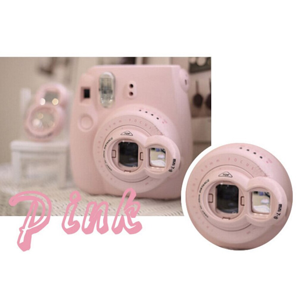 Close-up Lens With Selfie Mirror for Fujifilm Instax For FUJI Instant Camera Mini 8 9 7s Photo Camera 8 Colors